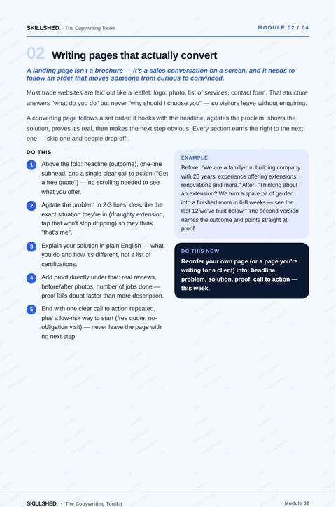 Blurred preview page from this course