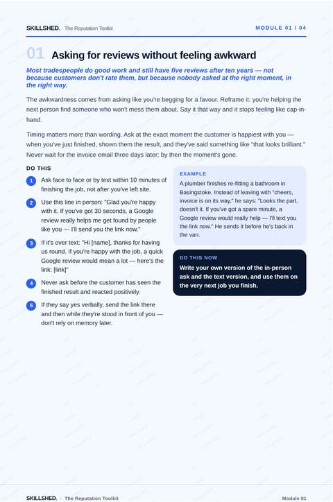 Blurred preview page from this course